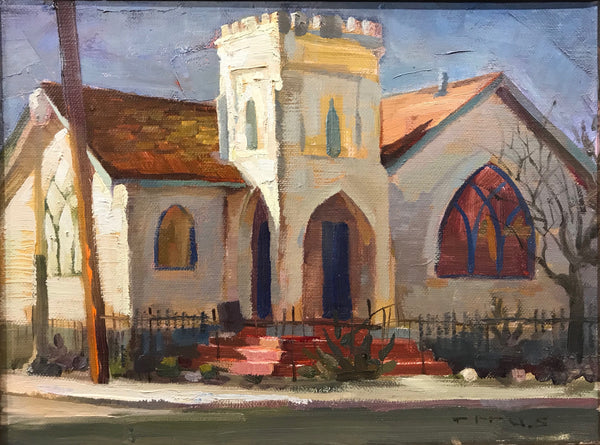 Dunbar House (12x9 inches, framed) *SOLD*