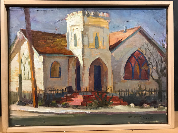 Dunbar House (12x9 inches, framed) *SOLD*