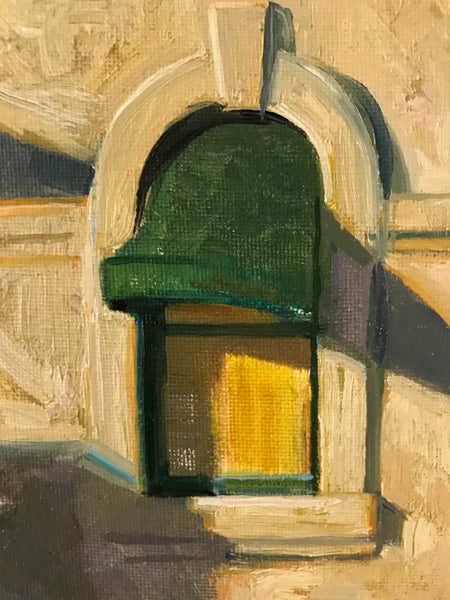 Two windows (12x9 inches, framed)