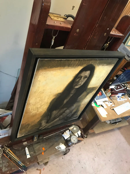 Mona Sorce (33x39 inches, framed)