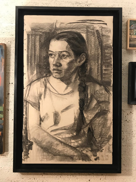 Matoaka (35x53 inches, framed)