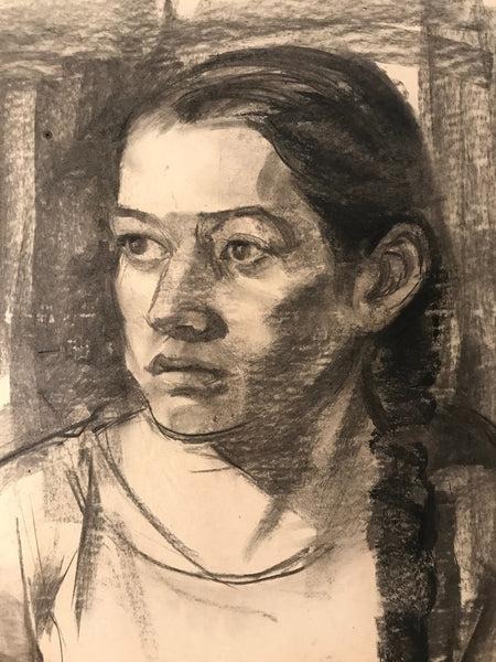 Matoaka (35x53 inches, framed)