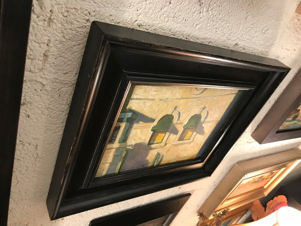 Two windows (12x9 inches, framed)