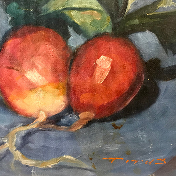 Radishes (9x8 inches, unframed) *SOLD*