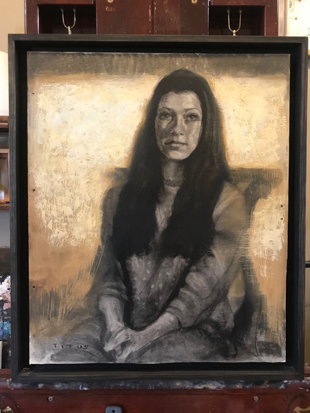 Mona Sorce (33x39 inches, framed)