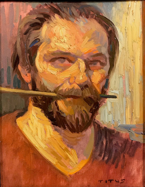 Self Portrait (11x14 inches, unframed)