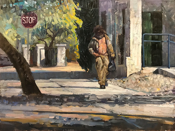 Wanderer (18x24 inches, framed)